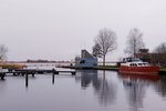 Louise in de haven van Langweer